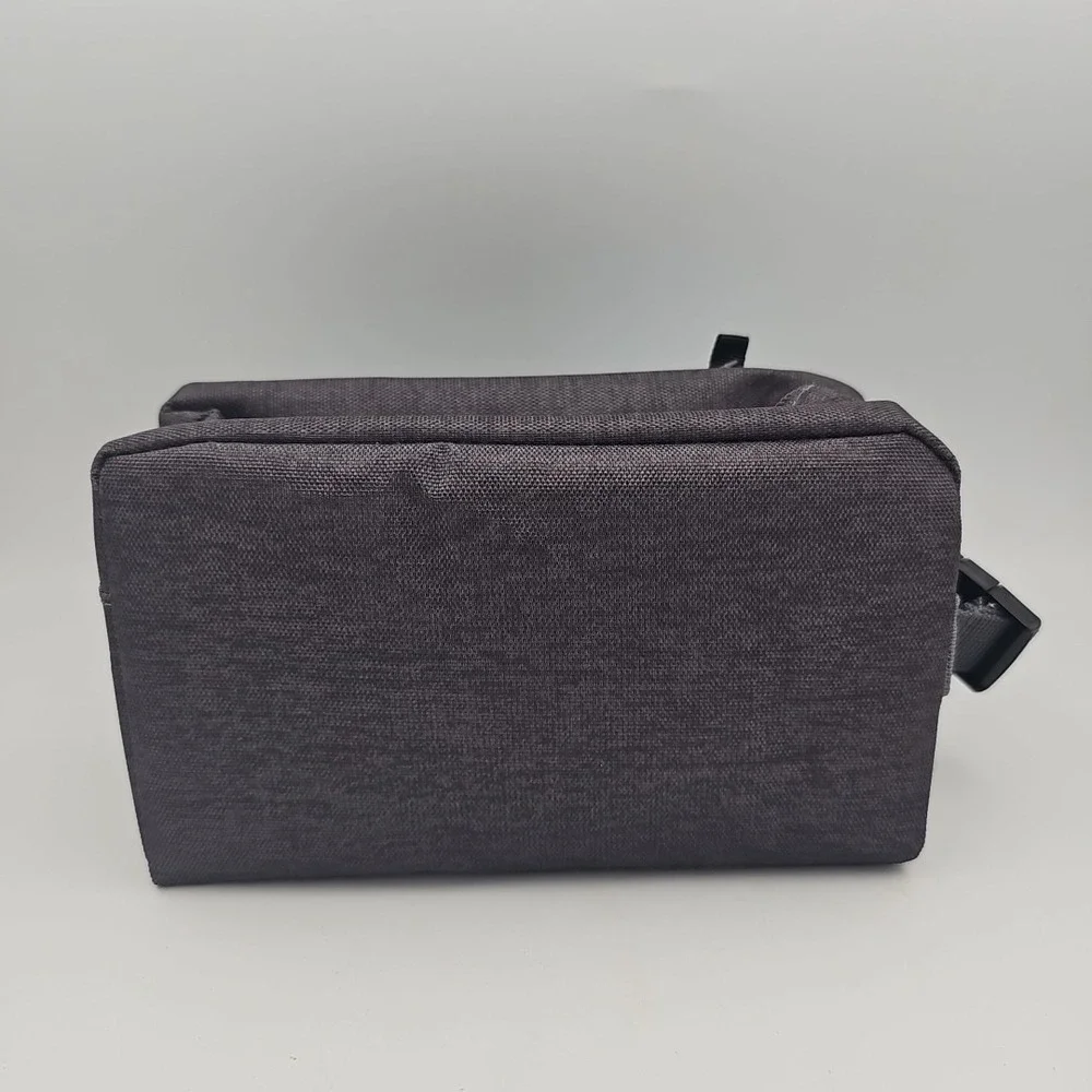 PackIt Freezable Snack Box Gray With Built In Ice‎ Packs